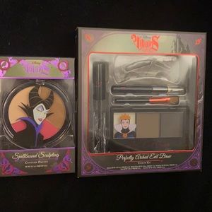 Disney Villains Evil Queen eyebrow kit and Maleficient contour palette